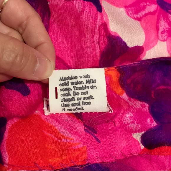 Vibrant Vintage Floral Hawaiian Maxi/ Muumuu (XXS) - Picture 5 of 9